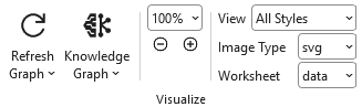 Visualize group on the Data ribbon tab.