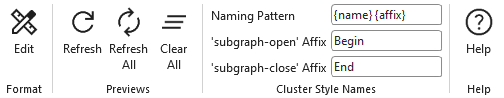 Screen capture of the Styles ribbon tab