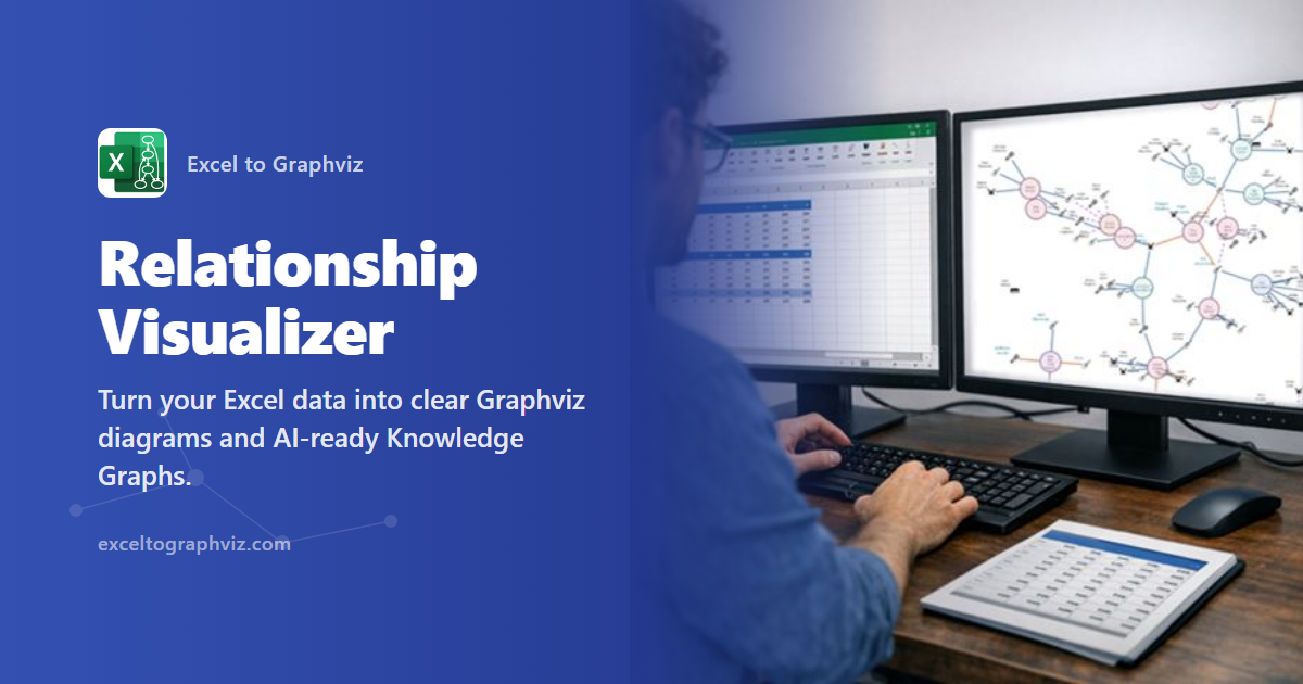 Relationship Visualizer | Excel to Graphviz